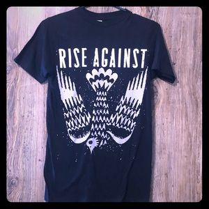 Rise against band tee